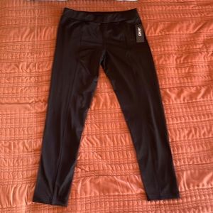 DKNY Pants Black with a slight satin sheen M